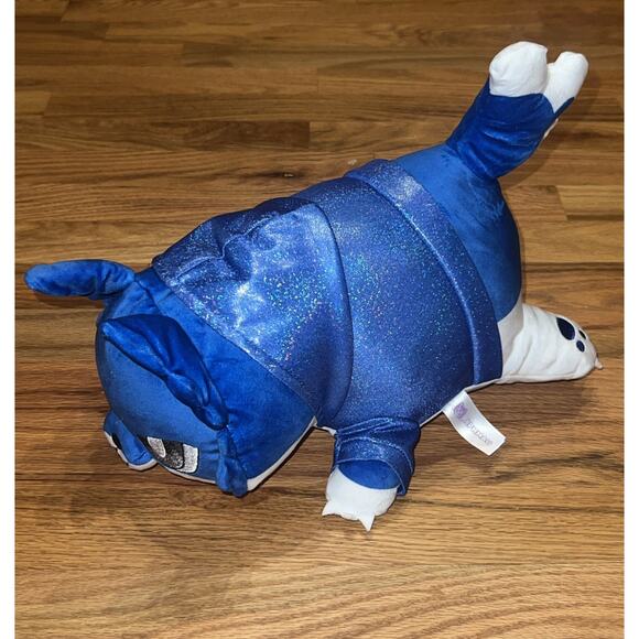 Aphmau Meemeows Plush 11" Mystery Cat Wolf Animal EIN Blue With Hoodie - Picture 2 of 8
